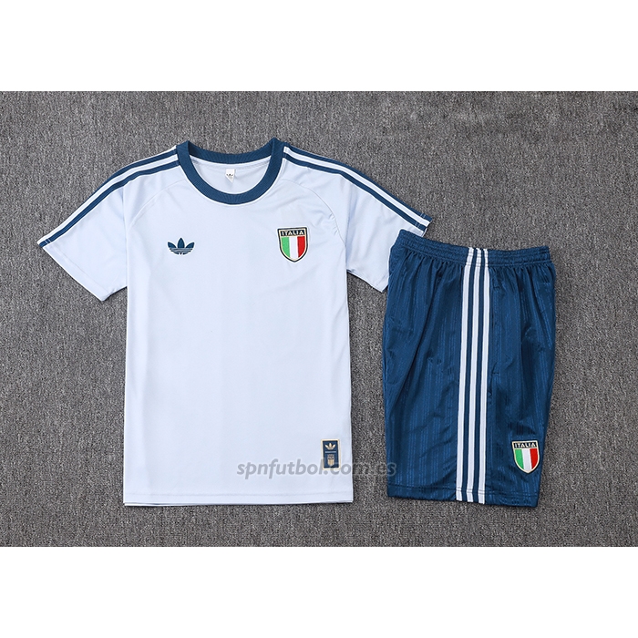 Chandal del Italia Manga Corta 2026-2027 Azul - Pantalon Corto
